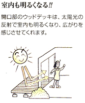 室内も明るくなる!!