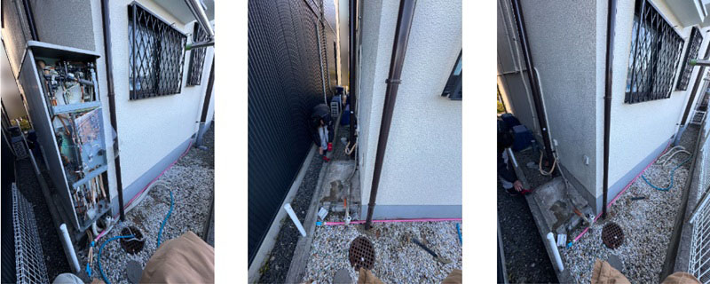 エコキュート入替中