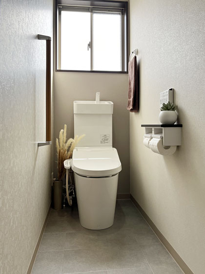 施工後2Fトイレ