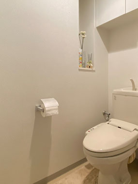 施工前：トイレ