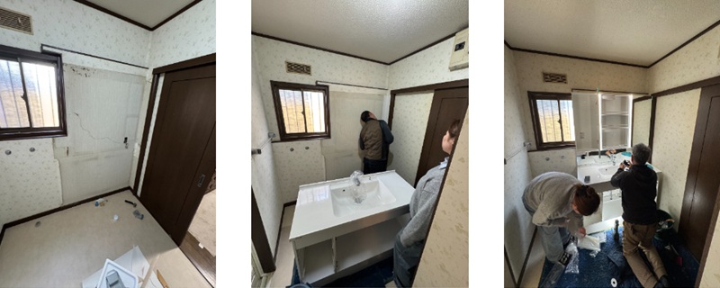 Panasonic洗面化粧台シーライン