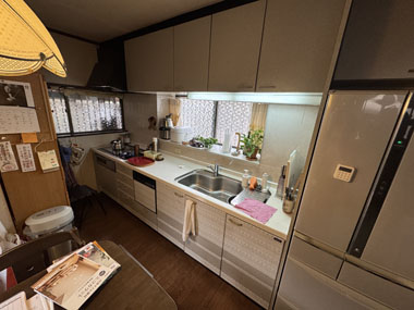施工前:キッチン